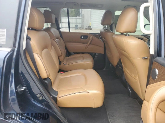 2017 Infiniti QX80 z VIN JN8AZ2NF3H9644669, wystawiony jako Copart lot #44648645 z przebiegiem 144 021 mil mil oraz Czysty tytuł • Clean title. Historia ofert i sprzedaży dostępna na DreamBid. Obrazek 11.