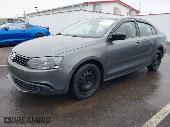 2012 Volkswagen Jetta Sedan S w/Sunroof with VIN 3VW2K7AJ8CM062747, listed as a IAAI auction lot 41318489 with 99,806 mi miles. Bid and sale history available at carsss.com. Image 2.