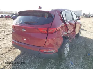 2017 Kia Sportage LX with VIN KNDPMCACXH7242679, listed as a IAAI auction lot 41448863 with 94,288 mi miles and . Bid and sale history available at DreamBid. Image 4.