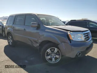 2014 Honda Pilot EX-L with VIN 5FNYF3H55EB003133, listed as a Copart auction lot 44769775 with 121,441 mi miles and Salvage Title. Bid and sale history available at carsss.com. Image 4.