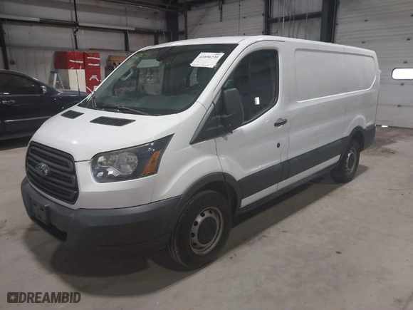 2016 Ford Transit Cargo Van with VIN 1FTYE1YM3GKA86534, listed as a IAAI auction lot 41890239 with 216,017 mi miles. Bid and sale history available at carsss.com. Image 2.