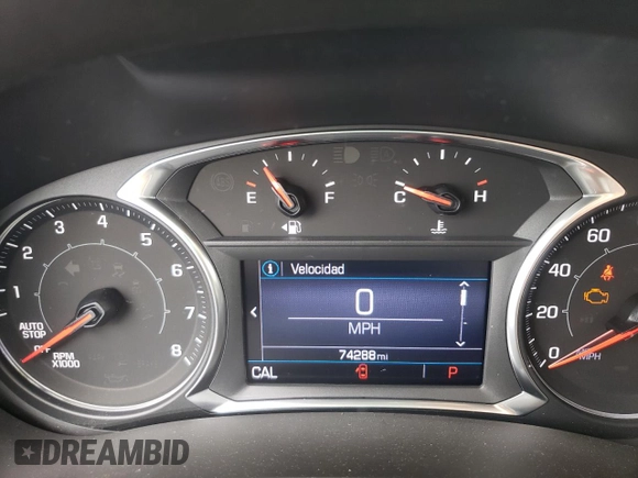2022 GMC Terrain SLE с VIN 3GKALMEV5NL202208, выставлен на аукционе Copart как лот 54062805 с пробегом 74 288 миль миль и Списание • Salvage title. История ставок и продаж доступна на DreamBid. Изображение 9.