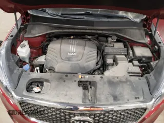 2018 Kia Sorento SX with VIN 5XYPKDA50JG418712, listed as a Copart auction lot 89107215 with 95,488 mi miles and Salvage Title. Bid and sale history available at carsss.com. Image 12.