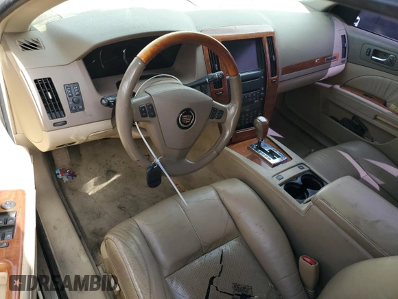 2006 Cadillac STS with VIN 1G6DC67AX60123486, listed as a Copart auction lot 48933185 with Not Provided miles and Salvage Title. Bid and sale history available at DreamBid. Image 8.