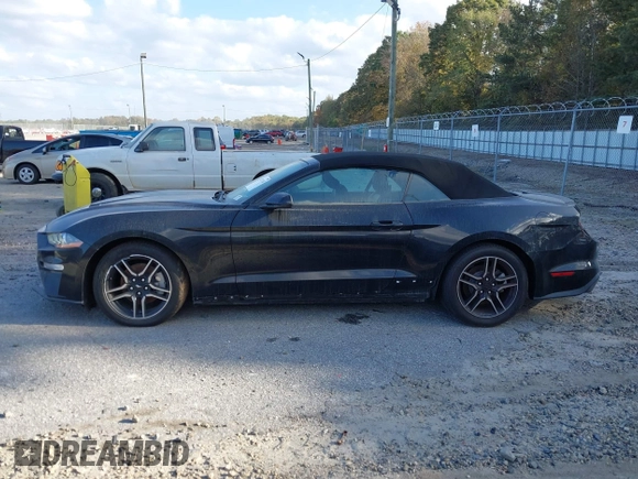 2021 Ford Mustang EcoBoost with VIN 1FATP8UH6M5103235, listed as a IAAI auction lot 40711543 with 52,470 mi miles. Bid and sale history available at carsss.com. Image 14.