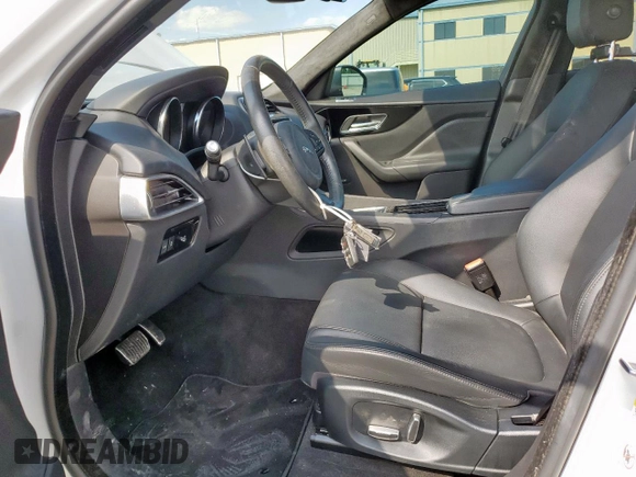 2019 Jaguar F-Pace 25t Premium with VIN SADCJ2FX3KA397408, listed as a Copart auction lot 59347685 with 19,340 mi miles and Salvage title. Bid and sale history available at DreamBid. Image 7.