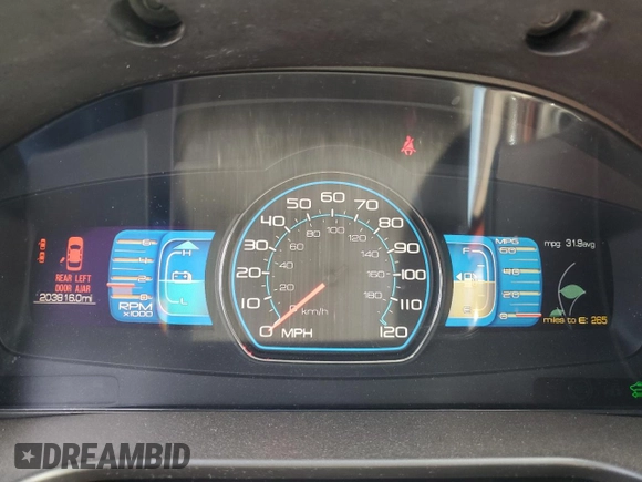 2010 Ford Fusion Hybrid with VIN 3FADP0L3XAR354554, listed as a Copart auction lot 54064105 with 203,816 mi miles and Clean Title. Bid and sale history available at carsss.com. Image 9.