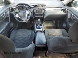 2015 Nissan Rogue S with VIN 5N1AT2MLXFC840222, listed as a Copart auction lot 50228225 with 200,263 mi miles and Salvage Title. Bid and sale history available at DreamBid. Image 8.