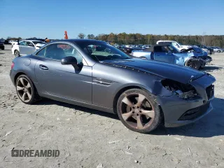 2012 Mercedes-Benz SLK-Class SLK 350 with VIN WDDPK5HA6CF030999, listed as a Copart auction lot 80748424 with 100,496 mi miles and Salvage Title. Bid and sale history available at carsss.com. Image 4.