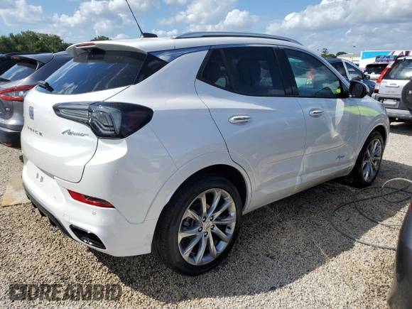 2024 Buick Encore GX Avenir with VIN KL4AMFSL2RB178801, listed as a Copart auction lot 74463524 with 1,852 mi miles and Non repairable. Bid and sale history available at DreamBid. Image 3.
