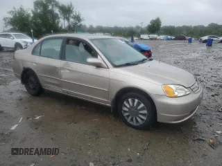 2002 Honda Civic EX z VIN 2HGES26742H613609, wystawiony jako Copart lot #58486165 z przebiegiem 179 295 mil mil oraz Szkoda całkowita • Salvage title. Historia ofert i sprzedaży dostępna na DreamBid. Obrazek 4.