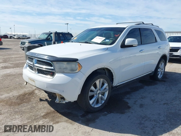 2013 Dodge Durango Crew with VIN 1C4SDJDT6DC510333, listed as a IAAI auction lot 41776099 with 180,431 mi miles and . Bid and sale history available at DreamBid. Image 17.