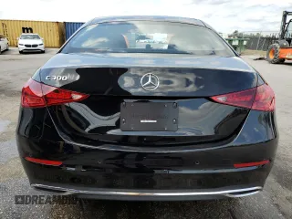 2024 Mercedes-Benz C 300 with VIN W1KAF4GB1RR169671, listed as a Copart auction lot 54357675 with Not Provided miles and Salvage Title. Bid and sale history available at DreamBid. Image 6.