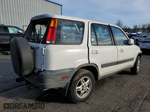 2000 Honda CR-V EX with VIN JHLRD1763YS023383, listed as a Copart auction lot 47251405 with 0 mi miles and Salvage Title. Bid and sale history available at carsss.com. Image 3.