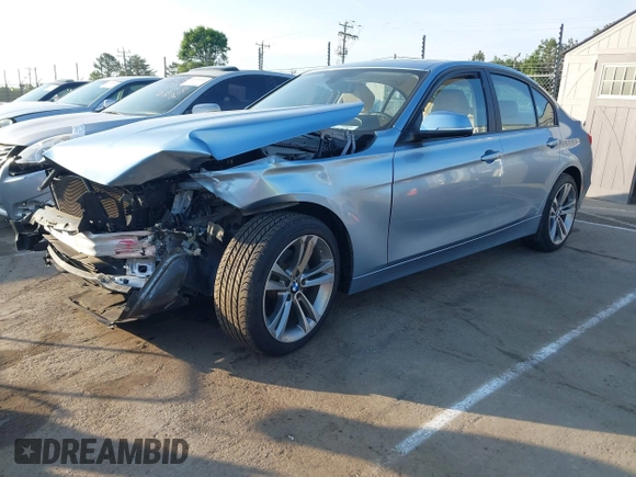 2012 BMW 3 Series 328i with VIN WBA3A5C50CF346823, listed as a IAAI auction lot 42161682 with 76,729 mi miles and . Bid and sale history available at carsss.com. Image 2.
