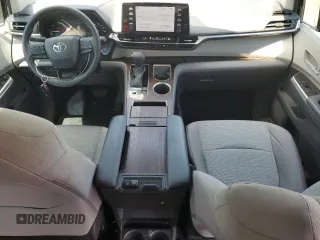 2023 Toyota Sienna LE with VIN 5TDKRKEC3PS153363, listed as a Copart auction lot 61843745 with 36,575 mi miles and Salvage title. Bid and sale history available at DreamBid. Image 8.