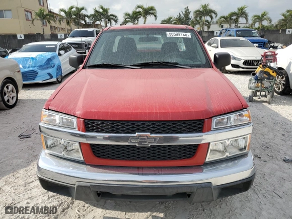 2007 Chevrolet Colorado Work Truck with VIN 1GCCS149778168526, listed as a Copart auction lot 50599185 with 82,491 mi miles and Clean Title. Bid and sale history available at carsss.com. Image 5.
