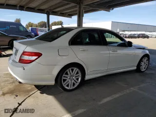 2009 Mercedes-Benz C-Class 3.0L Sport with VIN WDDGF54X19F213959, listed as a Copart auction lot 52898365 with 173,500 mi miles and Clean Title. Bid and sale history available at carsss.com. Image 3.