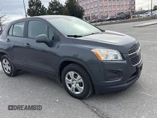 2015 Chevrolet Trax LS with VIN 3GNCJKSBXFL159583, listed as a Copart auction lot 51226045 with 131,374 mi miles and Clean Title. Bid and sale history available at carsss.com. Image 1.