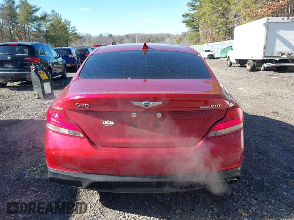 2019 Genesis G70 Advanced with VIN KMTG44LA7KU026820, listed as a IAAI auction lot 41706925 with 56,584 mi miles and . Bid and sale history available at DreamBid. Image 16.