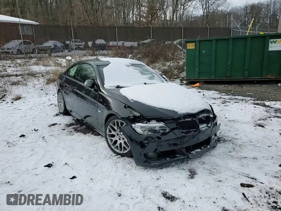 2009 BMW 3 Series 328i with VIN WBAWV13529P121249, listed as a Copart auction lot 89005845 with 107,011 mi miles and Salvage Title. Bid and sale history available at carsss.com. Image 11.