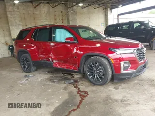 2023 Chevrolet Traverse RS with VIN 1GNEVJKW6PJ117933, listed as a IAAI auction lot 42356489 with 30,002 mi miles and . Bid and sale history available at DreamBid. Image 1.