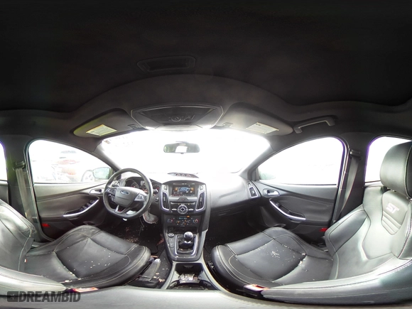 2015 Ford Focus ST with VIN 1FADP3L9XFL227184, listed as a IAAI auction lot 41397453 with 71,061 mi miles. Bid and sale history available at carsss.com. Image 24.