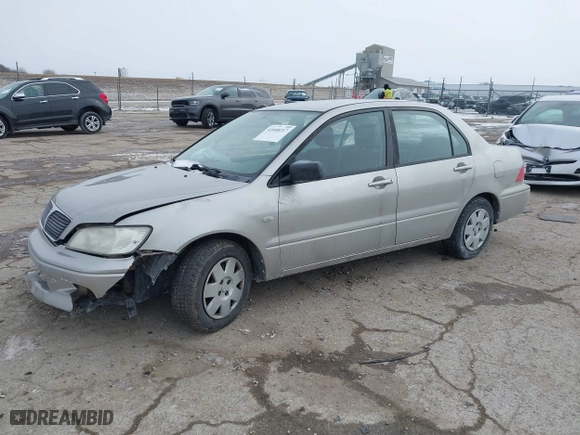 2002 Mitsubishi Lancer ES with VIN JA3AJ26E62U043039, listed as a IAAI auction lot 41600217 with 141,217 mi miles. Bid and sale history available at carsss.com. Image 17.