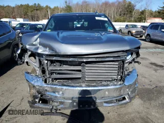 2021 Chevrolet Silverado 1500 LTZ with VIN 1GCUYGEDXMZ200545, listed as a Copart auction lot 43721165 with 58,623 mi miles and Salvage Title. Bid and sale history available at DreamBid. Image 5.