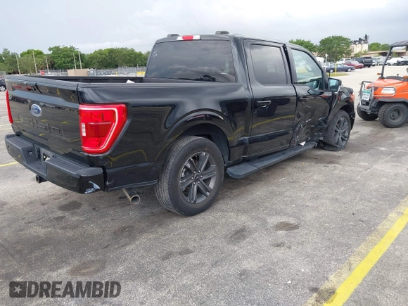 2023 Ford F-150 XL with VIN 1FTEW1C52PFA90311, listed as a IAAI auction lot 42192960 with Not Provided miles and . Bid and sale history available at DreamBid. Image 4.