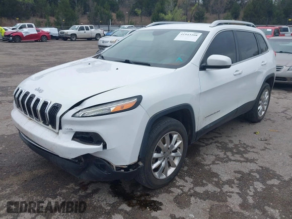 2016 Jeep Cherokee Limited z VIN 1C4PJMDS6GW182082, wystawiony jako IAAI lot #41943408 z przebiegiem 141 796 mil mil oraz . Historia ofert i sprzedaży dostępna na DreamBid. Obrazek 2.