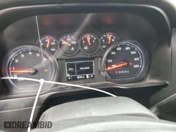 2020 Chevrolet Silverado 1500 Custom with VIN 3GCPWBEH6LG252942, listed as a Copart auction lot 46085335 with 89,109 mi miles and Clean Title. Bid and sale history available at carsss.com. Image 9.