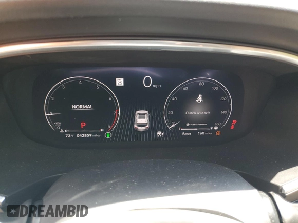 2022 Acura MDX w/Technology Package with VIN 5J8YD9H44NL001310, listed as a Copart auction lot 52868135 with 42,859 mi miles and Salvage Title. Bid and sale history available at carsss.com. Image 9.