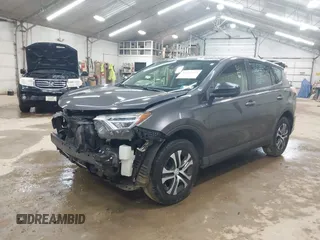 2018 Toyota RAV4 LE with VIN JTMBFREV5JJ222366, listed as a IAAI auction lot 42447353 with 132,182 mi miles and . Bid and sale history available at DreamBid. Image 2.
