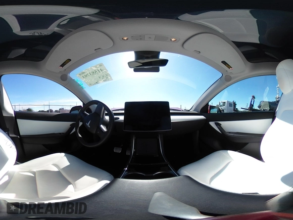 2021 Tesla Model Y Performance with VIN 5YJYGDEF4MF092062, listed as a IAAI auction lot 41583793 with 57,194 mi miles and . Bid and sale history available at DreamBid. Image 20.