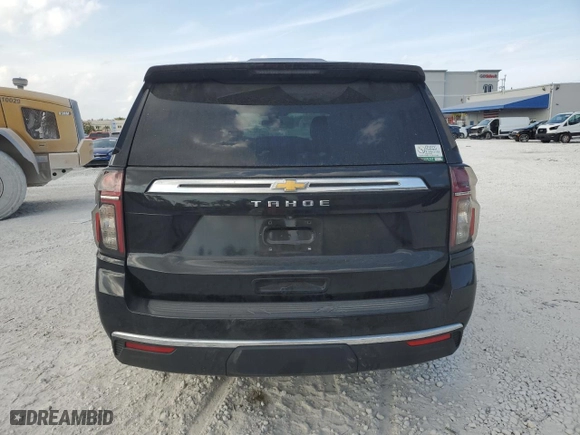 2021 Chevrolet Tahoe LS with VIN 1GNSCMKD4MR299752, listed as a Copart auction lot 50038445 with 69,349 mi miles and Salvage Title. Bid and sale history available at carsss.com. Image 6.
