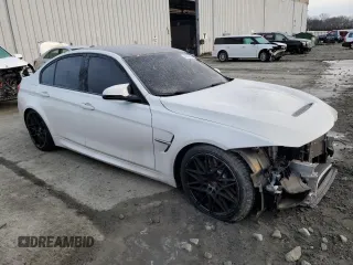 2018 BMW M3 z VIN WBS8M9C53J5J80168, wystawiony jako Copart lot #44567905 z przebiegiem 29 212 mil mil oraz Szkody całkowita. Historia ofert i sprzedaży dostępna na DreamBid. Obrazek 4.