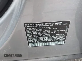 2023 Volkswagen Atlas SE с VIN 1V2KP2CA3PC526960, выставлен на аукционе IAAI как лот 41728525 с пробегом 40 767 миль миль и . История ставок и продаж доступна на DreamBid. Изображение 9.