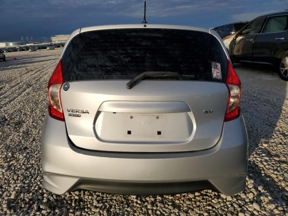 2017 Nissan Versa Note SR with VIN 3N1CE2CP2HL356440, listed as a Copart auction lot 83374694 with 0 mi miles and Salvage Title. Bid and sale history available at carsss.com. Image 6.