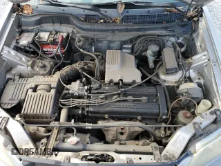 2001 Honda CR-V LX with VIN JHLRD28411S019499, listed as a Copart auction lot 76683944 with 257,124 mi miles and Salvage Title. Bid and sale history available at carsss.com. Image 13.
