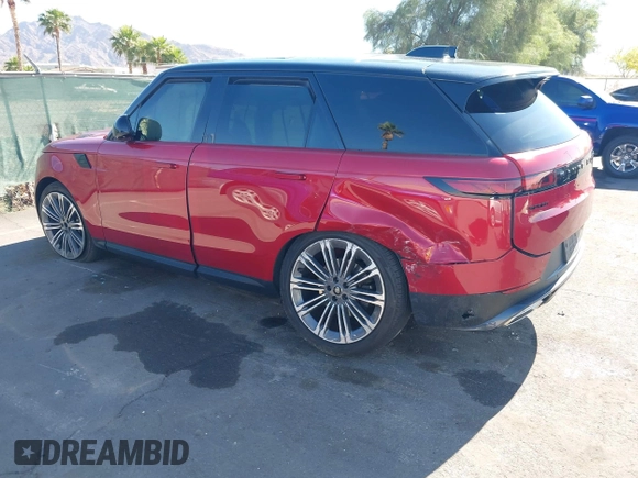2024 Land Rover Range Rover Sport SE with VIN SAL1P9EU2RA199388, listed as a IAAI auction lot 42206920 with 10,043 mi miles and . Bid and sale history available at DreamBid. Image 3.