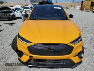 2022 Ford Mustang Mach-E GT with VIN 3FMTK4SE1NMA10334, listed as a Copart auction lot 57362275 with 34,614 mi miles and Salvage title. Bid and sale history available at DreamBid. Image 5.