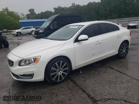 2017 Volvo S60 Inscription with VIN LYV402HK6HB134979, listed as a Copart auction lot 60678015 with 127,688 mi miles and Salvage title. Bid and sale history available at DreamBid. Image 1.