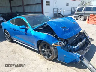 2019 Ford Mustang EcoBoost with VIN 1FA6P8TH2K5134462, listed as a IAAI auction lot 42156217 with 62,309 mi miles and . Bid and sale history available at DreamBid. Image 1.