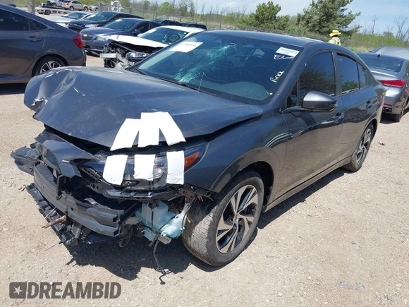 2024 Subaru Legacy Premium with VIN 4S3BWAC66R3019581, listed as a IAAI auction lot 42285356 with 24,396 mi miles and . Bid and sale history available at DreamBid. Image 2.