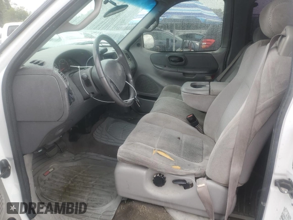 2002 Ford F-150 XL with VIN 1FTRX17LX2KB25894, listed as a Copart auction lot 49283405 with 247,998 mi miles and Salvage title. Bid and sale history available at DreamBid. Image 7.