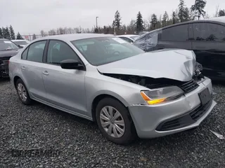 2011 Volkswagen Jetta Sedan S with VIN 3VW2K7AJ8BM363162, listed as a IAAI auction lot 41253390 with 153,014 mi miles. Bid and sale history available at carsss.com. Image 1.
