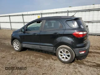 2019 Ford EcoSport SE z VIN MAJ3S2GE8KC267317, wystawiony jako Copart lot #53885175 z przebiegiem 51 737 mil mil oraz Szkody całkowita. Historia ofert i sprzedaży dostępna na DreamBid. Obrazek 2.