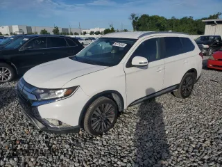 2019 Mitsubishi Outlander SE z VIN JA4AD3A33KZ027057, wystawiony jako Copart lot #60724545 z przebiegiem 106 910 mil mil oraz Czysty tytuł • Clean title. Historia ofert i sprzedaży dostępna na DreamBid. Obrazek 1.
