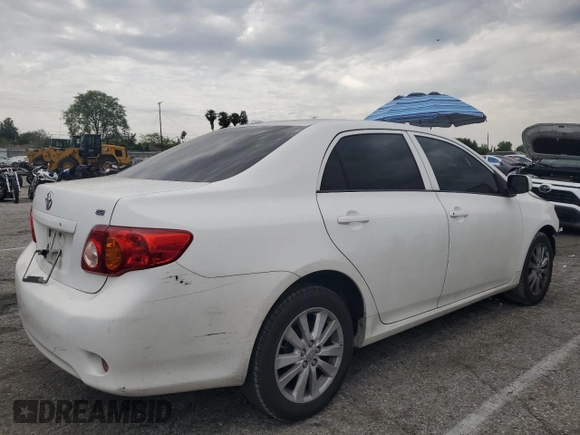 2010 Toyota Corolla with VIN 1NXBU4EE2AZ196957, listed as a Copart auction lot 59289035 with 183,299 mi miles and Salvage title. Bid and sale history available at DreamBid. Image 3.